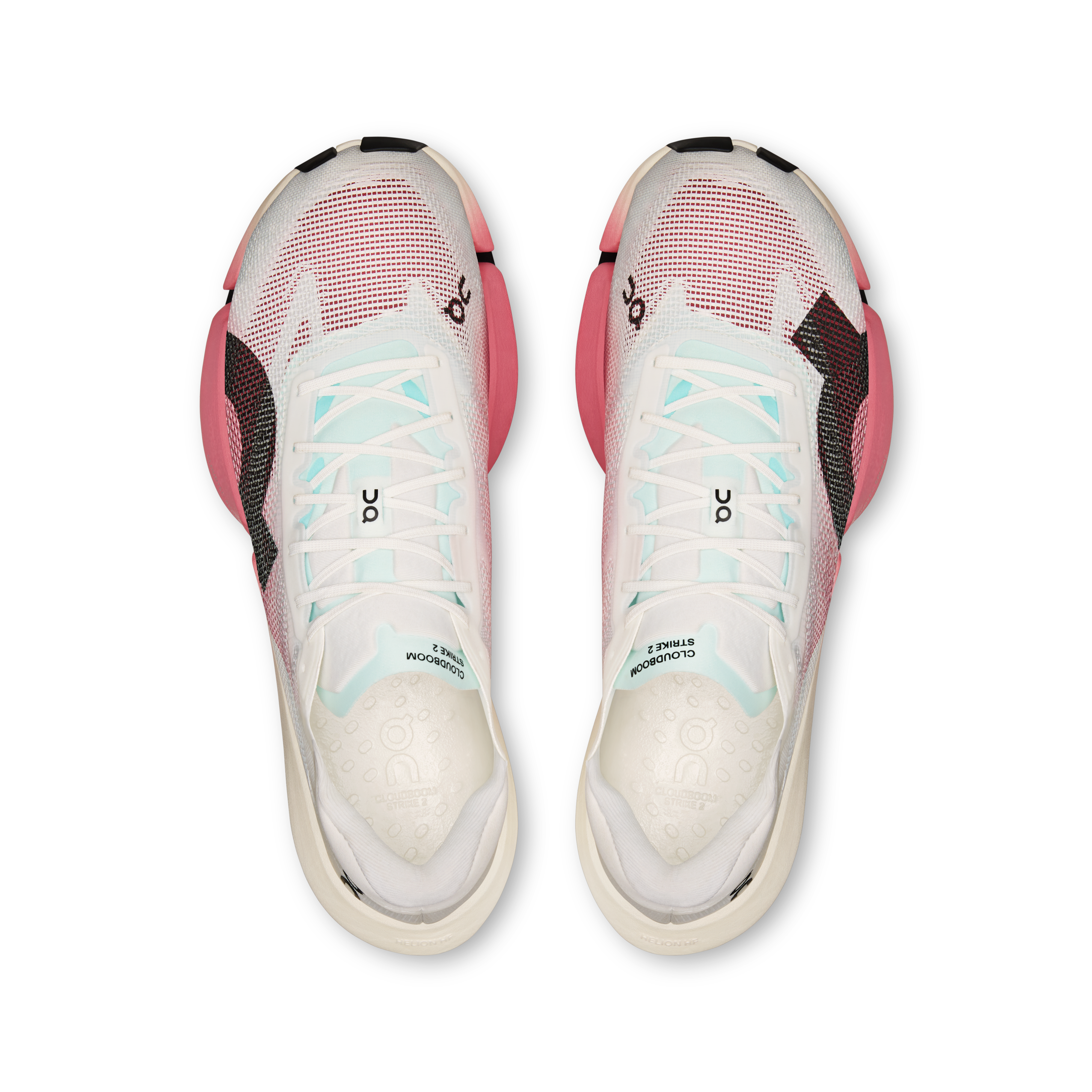 On Cloudboom Strike 2 White & Camellia Unisex Road running Shoes